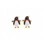 Fun style Cute little Penguin cufflinks, the interesting cuff-links,the wedding gifts