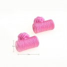 Pink Silk Knot Cufflinnks