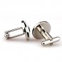 High Quality Copper Football Pattern Cufflinks