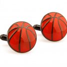 High Quality Sports Cufflinks, Basketball Cuff Links for Man