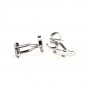 Interesting Sliver Tone The Euro Symbol Cufflinks for Man and Woman