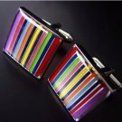 Muti-colored Interesting Barcode Cufflinks
