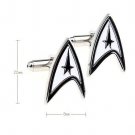 Star logo cufflinks ,men's hot sell cuff links 1364