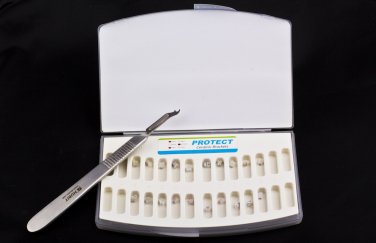 10 cases x Detal Orthodontic Ceramic Roth Bracket 0.022 with 3 hooks