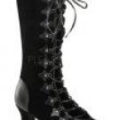 "Funtasma" - 2 1/2" Heel Open Front Lace Up Calf Boot