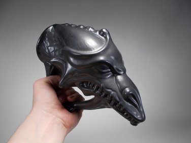 Wicked Dragon Beer Mug Drinking Horn Style by Chischilly Pottery