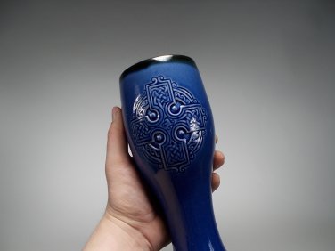 Celtic Cross Pilsner Beer Glass