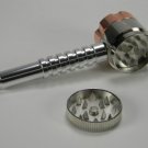 Metal Pipe with Grinder