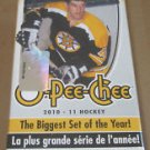 2010-11 O PEE CHEE Blaster Box