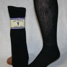 12 Pr Sole Pleasers Black Diabetic Over The Calf 10-13 Free S&H