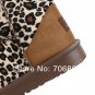 15. Winter New Women Girl Half Boots Ballet Flats Shoes Snow Boots Free Shipping