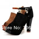 17. Summer New Women Girl Comfort Pumps Suede Wedges Sandals Sexy Wedding Court High Heels Shoes