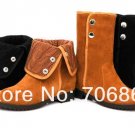 20. Spring New Women Girl Comfort Pumps Sexy Suede Flat Shoes Wedges Dermis Half Boots Free Shipping