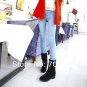20. Spring New Women Girl Comfort Pumps Sexy Suede Flat Shoes Wedges Dermis Half Boots Free Shipping
