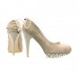 21. Spring New Women Girl Martin Short Boots Pumps Wedding Stiletto Wedges High Heels Shoes