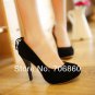 21. Spring New Women Girl Martin Short Boots Pumps Wedding Stiletto Wedges High Heels Shoes