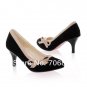 22. Spring New Women Girl Suede Pumps Comfort Wedges Sexy Wedding Stiletto High Heels Shoes