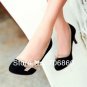 22. Spring New Women Girl Suede Pumps Comfort Wedges Sexy Wedding Stiletto High Heels Shoes