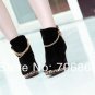 23. Spring New Women Girl Comfort Pumps Suede Boots Sexy Wedges Leopard Wedding Heels Shoes