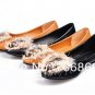 25. Spring New Women Girl PU Cheetah Head Wedding Comfort Sexy Sandals Casual Flat Shoes