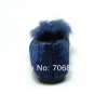 26. Winter Skull Heads Spring Upset Wedding Ballet Rabbit Hair Flat Shoes Free Shipping
