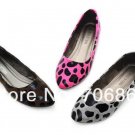 27. Spring New Women Girl Comfort Speckle Gommino Sexy Flat Ballet Shoes Free Shipping