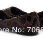 27. Spring New Women Girl Comfort Speckle Gommino Sexy Flat Ballet Shoes Free Shipping