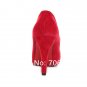 28. Spring New Women Girl Suede Pumps Comfort Wedding Wedges Shoes Vanguard High Heels Boots