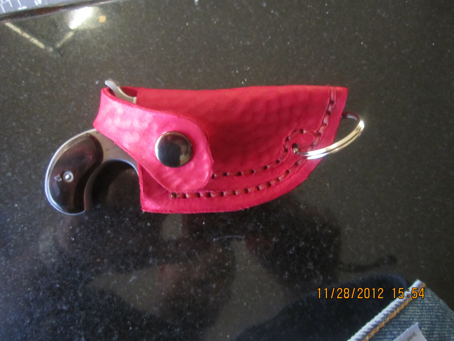 NAA 22 Mag/Lr Key Chain Holster for 1 1/8 t0 1 5/8 barrel