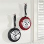 Frying pan wall clock