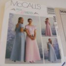 McCALL'S # 9684 - GIRLS (SPECIAL MOMENTS) FORMAL DRESS  PATTERN size 7-10 uncut
