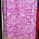MAXI LONG Skirt 100% Silk RUM RUNNER Brand Size 8 NWOT POLYNESIAN LOOKING PRINT