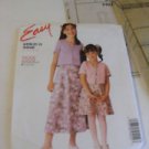 #2555 McCALLS GIRLS EASY  "STITCH 'N SAVE" DRESS SEWING PATTERN SIZE 7-12 Tall