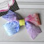 Rainbow Tie Dye 3" Basic Hair Bow