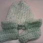 Newborn hats and bootie sets