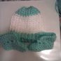 Newborn hats and bootie sets