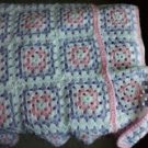 Pink and Purple Crib Afghan