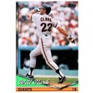 1994 Topps #240 Will Clark
