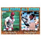 1994 Topps #388 Lenny Dykstra, Ken Griffey Jr. AS