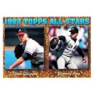 1994 Topps #393 Tom Glavine, Jimmy Key AS