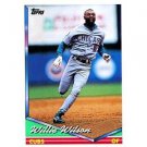 1994 Topps #698 Willie Wilson
