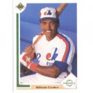 1991 Upper Deck #60 Wilfredo Cordero