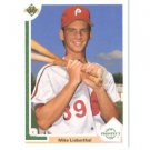 1991 Upper Deck #67 Mike Lieberthal