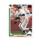 1991 Upper Deck #157 Matt Williams