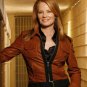 Catherine Willows CSI Crime Leather Jacket-201