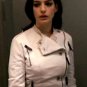 Anne Hatheaway - Get Smart White Leather Jacket-212