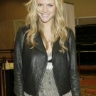 Brooklyn Decker Black Lining Leather Jacket-367