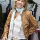 Ursula Karven Charming Tan Leather Jacket-450