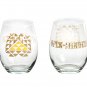 Iroquois Stemless Wine Glasses