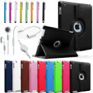 iPad 2 360 Magnetic Rotating Leather Case Smart Cover Stand Choose from 12 Color
